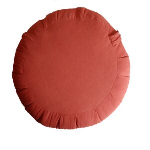 Zafu para meditación ó yoga c/ cascara de trigo