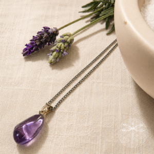 Collar con intención, Amatista Natural | Protección y Calma | Expedición al Ser