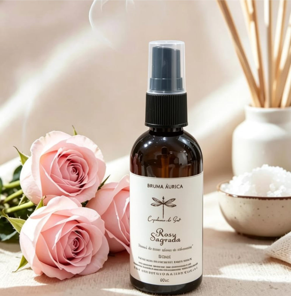 Spray Áurico Esencia Sagrada ROSAS - Eleva tu Vibración | Expedición al Ser | 60cc