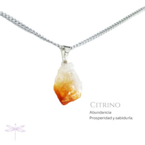 Collar Citrino PROSPERIDAD Y ABUNDANCIA