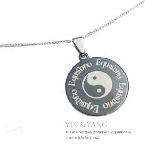 Collar Yin & Yang EQUILIBRIO Y ENERGIA POSITIVA