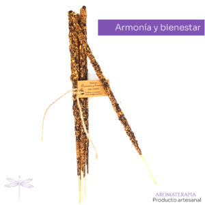 Sahumerio Artesanal PALO SANTO - ARMONÍA y BIENESTAR