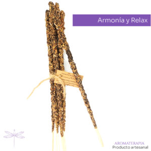 Sahumerio Artesanal LAVANDA PALO SANTO - ARMONÍA RELAX