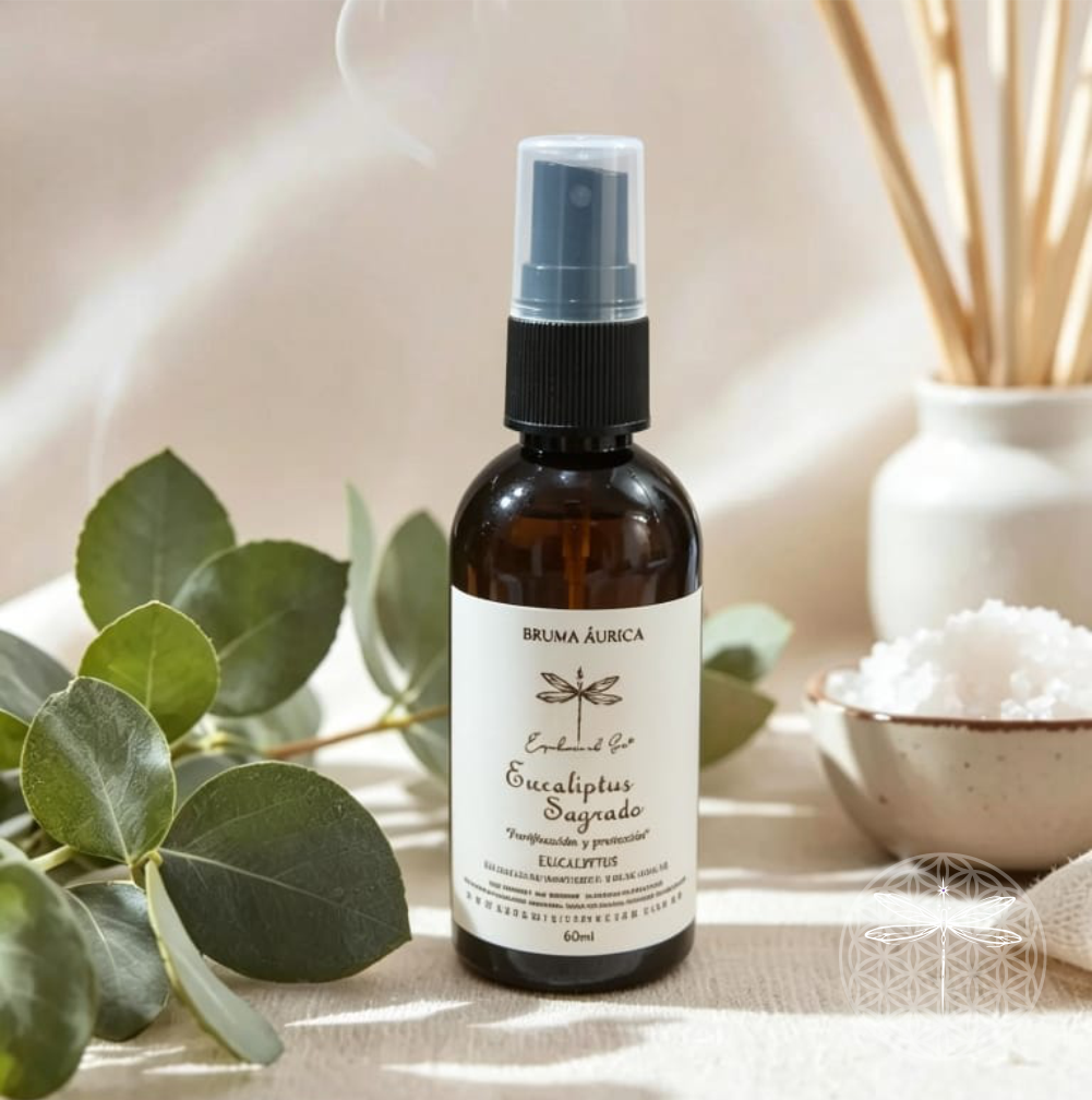 Spray Áurico Bosque Sagrado EUCALIPTUS - Purificación y Protección | Expedición al Ser | 60cc