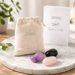 Kit Energético de Limpieza Profunda | Obsidiana + Cuarzo Rosa + Amatista